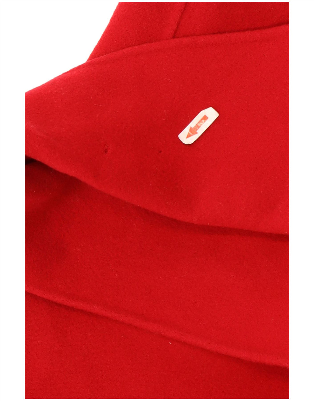 Vintage mujer abrigo Reino Unido 22 3XL rojo