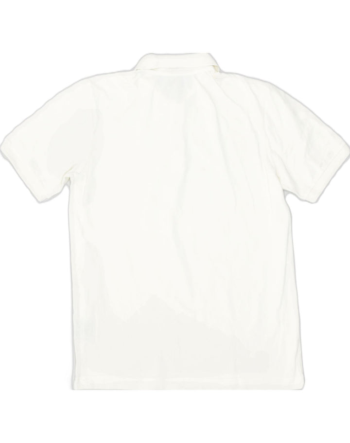 KAPPA Mens Polo Shirt Large White Cotton | Vintage | Thrift | Second-Hand | Used Clothing | Messina Hembry 