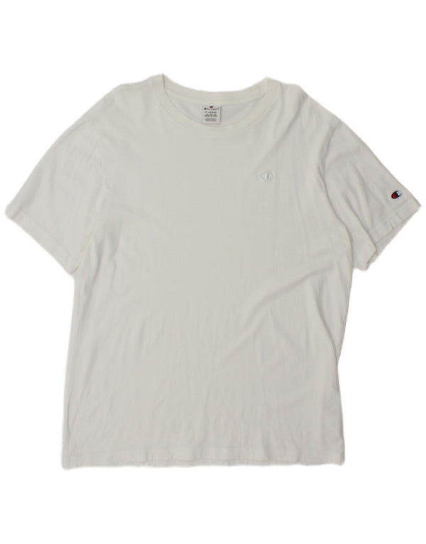 Champion Camiseta Hombre Top XL Blanco Algodón