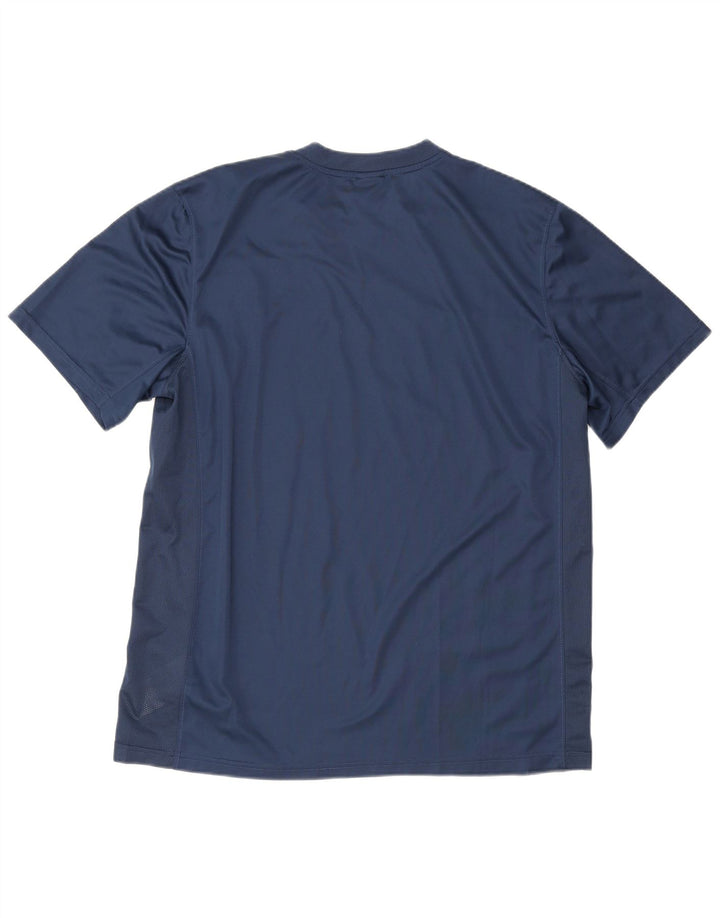 Camiseta Nike Dri Fit para hombre Top XL Poliéster azul marino