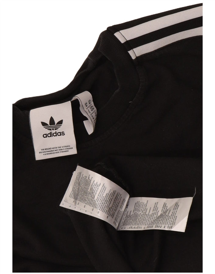 Camiseta Adidas Hombre Top Medium Negro Algodón