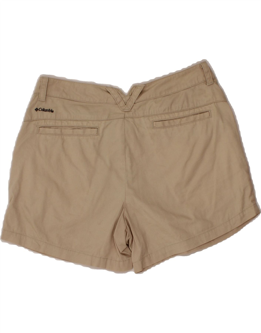 COLUMBIA Womens Chino Shorts US 6 Medium W30  Beige Cotton Vintage Columbia and Second-Hand Columbia from Messina Hembry 