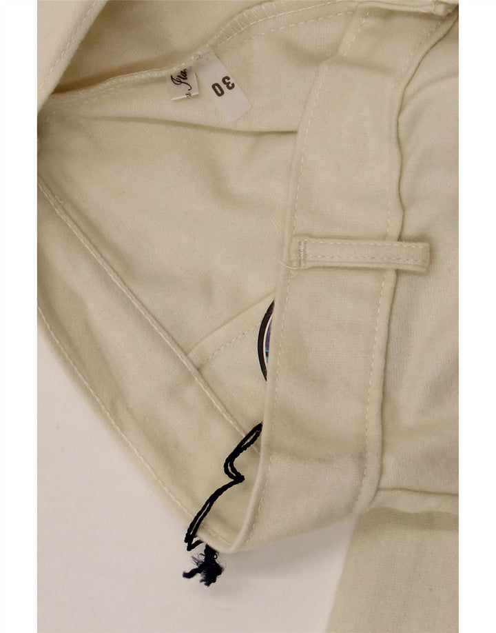VINTAGE Pantalones casuales con corte de bota para mujer W30 L34 Beige