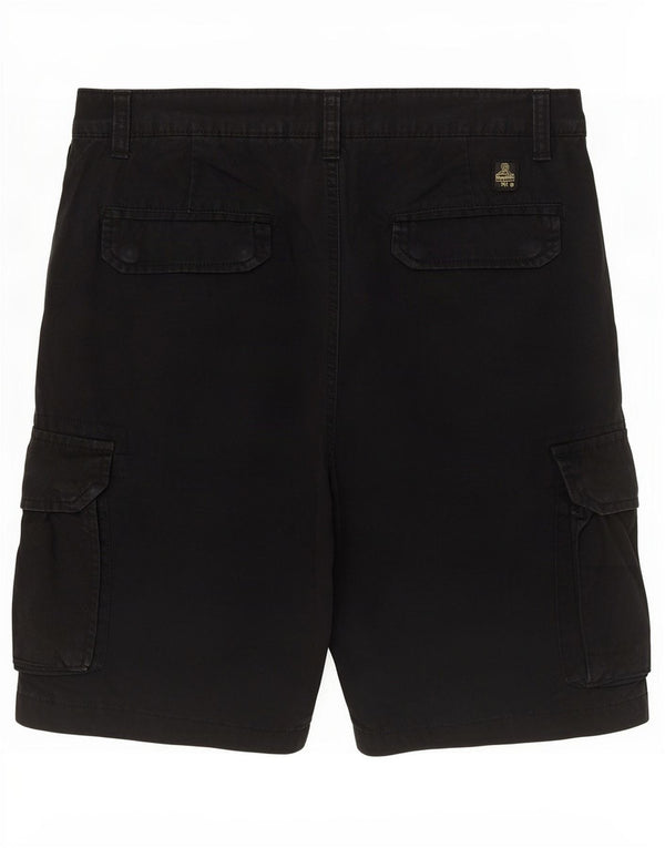 Refrigiwear Pantalones cortos cargo para hombre IT 46 Small W29 Negro