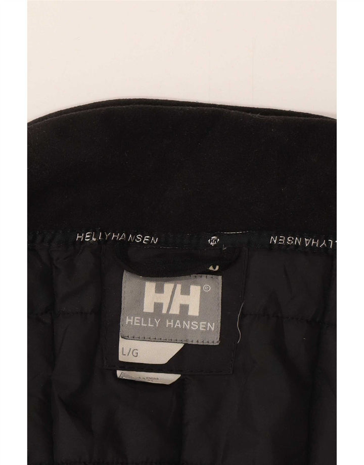 Helly Hansen Chaqueta Bomber para Hombre UK 40 Large Nylon Negro