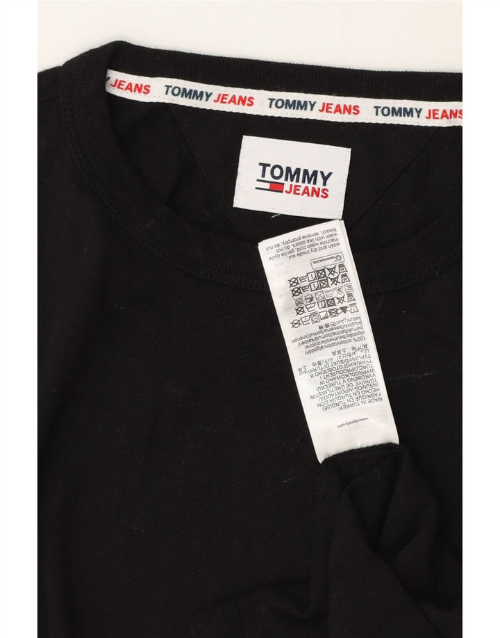 Camiseta Tommy Hilfiger Hombre Top Medium Negro Algodón