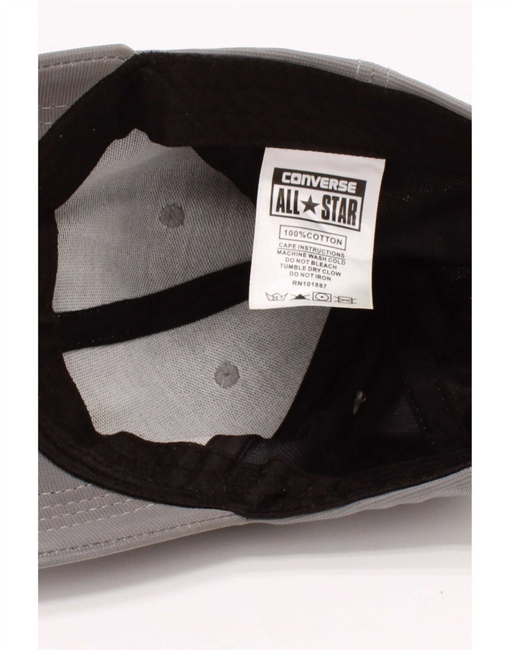 Converse - Gorra de béisbol gráfica para hombre, talla única, algodón gris