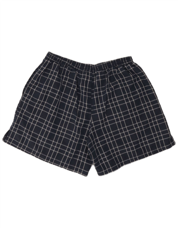 Bañador Umbro Hombre 2XL Azul Marino Cuadros Poliéster