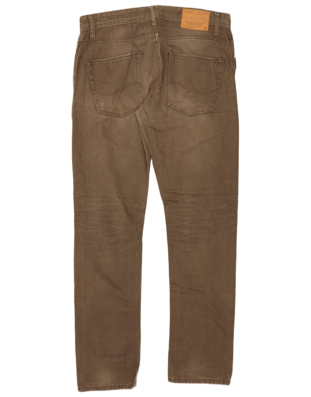Jack & Jones Tim Slim Jeans para Hombre W34 L32 Algodón Caqui