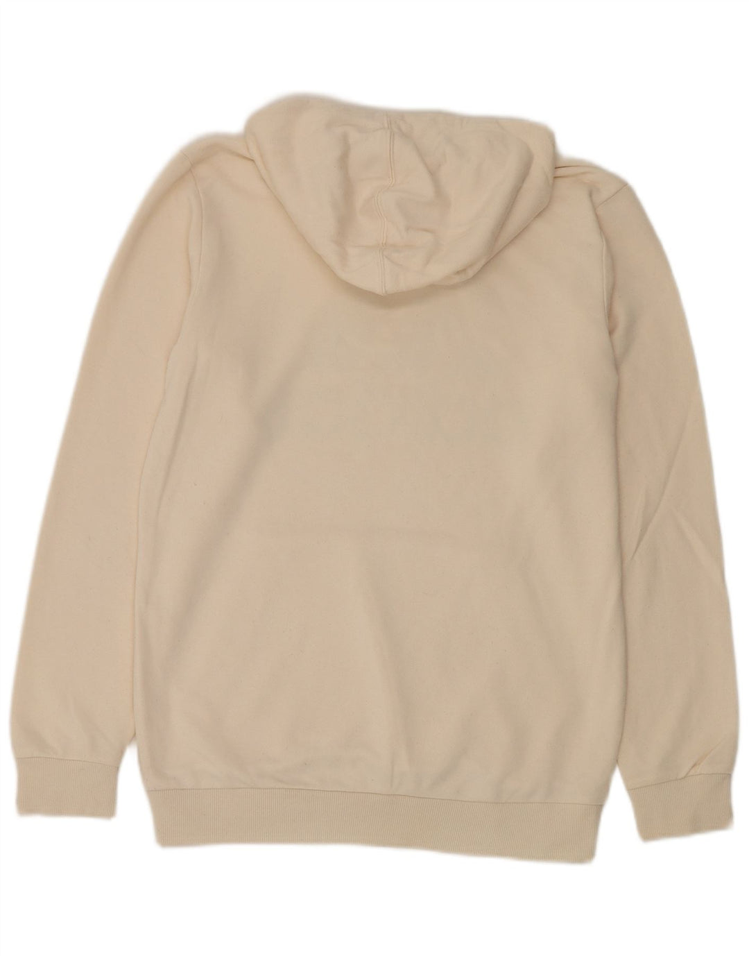 Adidas Hombre Sudadera Con Capucha Gráfica Jersey Medio De Algodón Blanco Roto