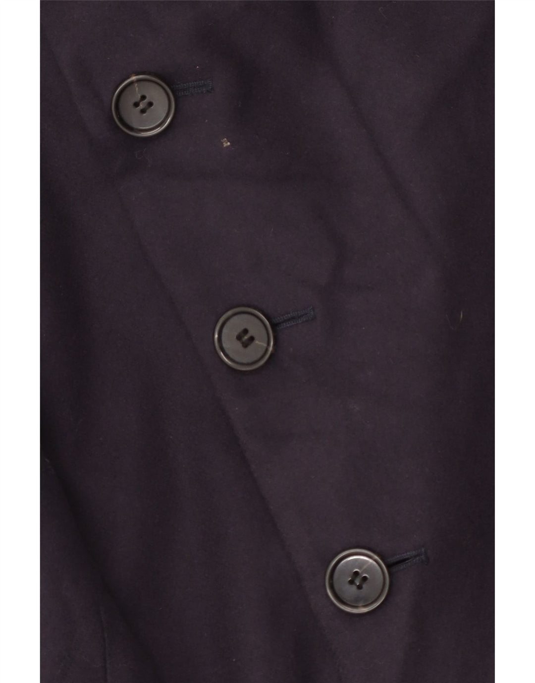 French Connection Gabardina para hombre ES 38 Lana virgen azul marino mediana