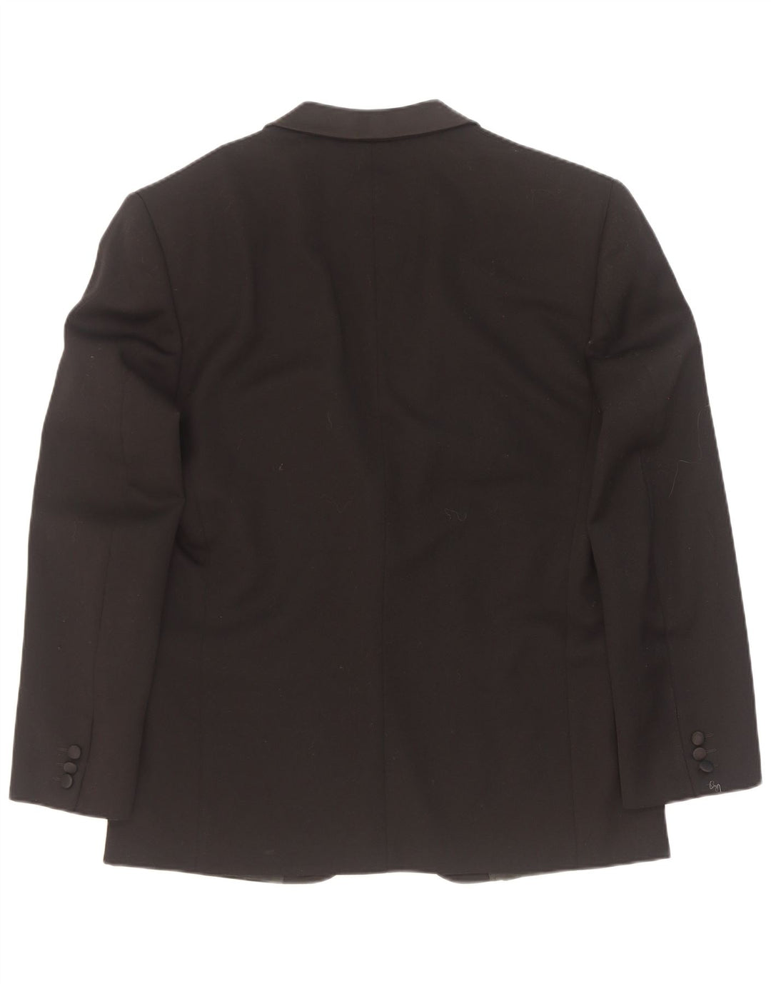 Roberta di Camerino Chaqueta tipo blazer con 1 botón para hombre IT 52 XL Lana negra