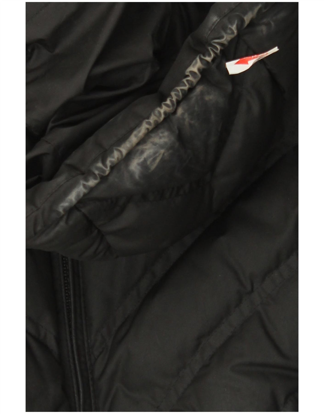 Patagonia Abrigo acolchado con capucha para mujer UK 10 Small Poliéster negro