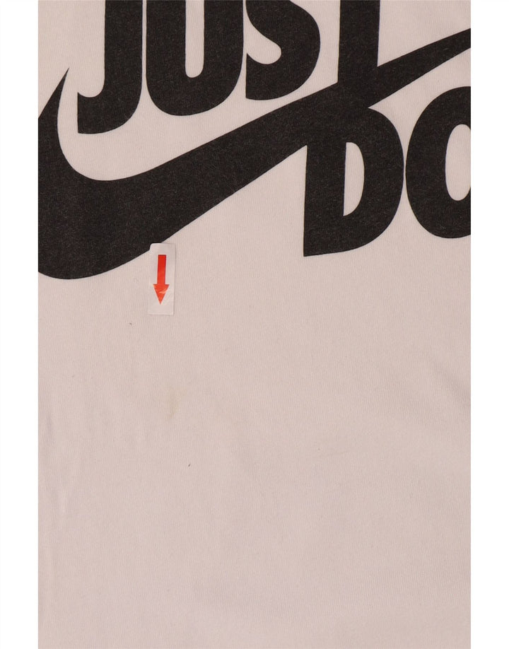 Adidas - Camiseta gráfica para hombre, talla mediana, algodón blanco