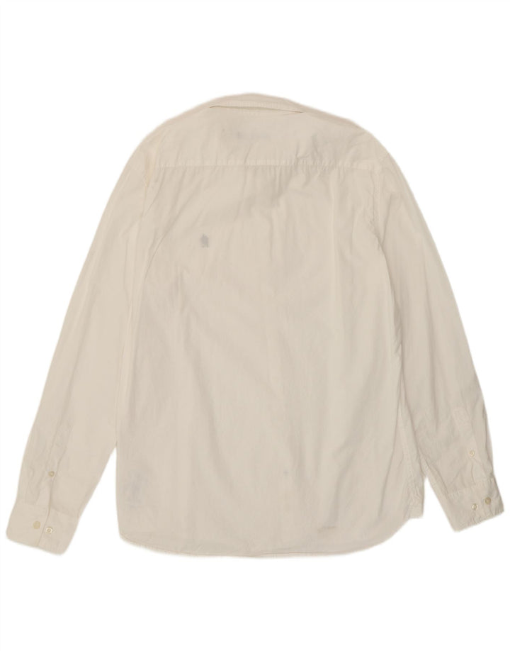 Camisa para hombre French Connection Grande de algodón blanco