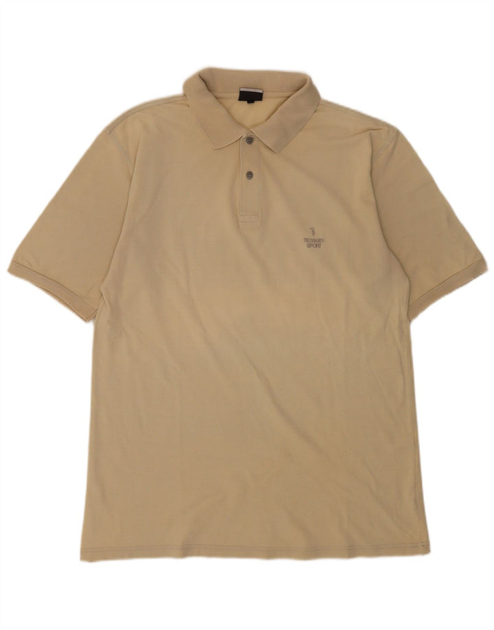 Polo Trussardi Hombre XL Algodón Beige