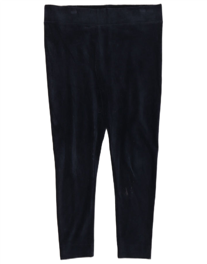Marks & Spencer Leggings para mujer Reino Unido 46 Grande Algodón azul marino