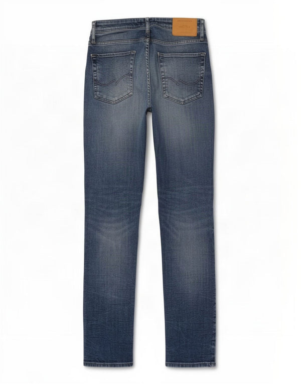 Jack & Jones Hombre GLENN Slim Jeans W29 L32 Algodón Azul