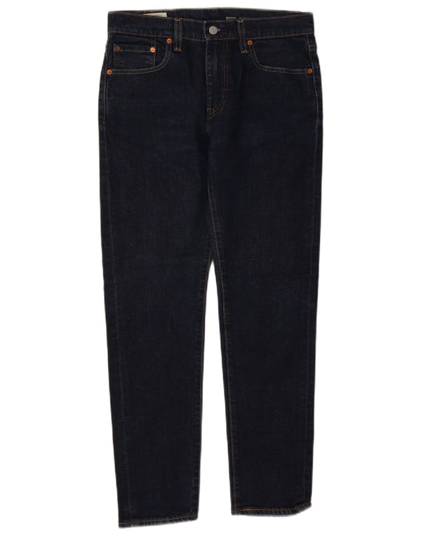 Levi's Hombre 512 Slim Tapered Jeans W30 L30 Algodón Azul Marino