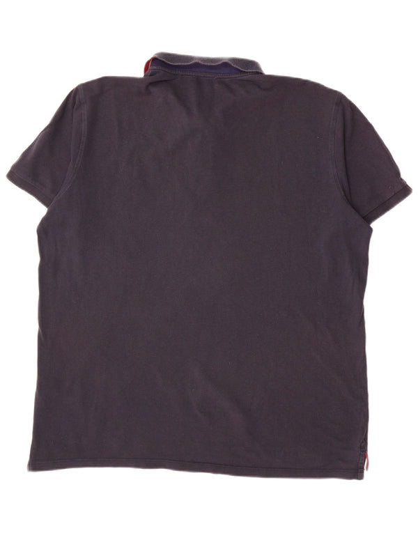 Asociación de Polo de EE. UU. Polo De Hombre 2XL Azul Marino Algodón