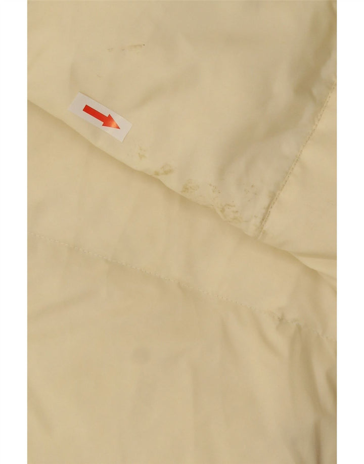 Pheder Abrigo acolchado con capucha para mujer IT 46 Large Nylon amarillo