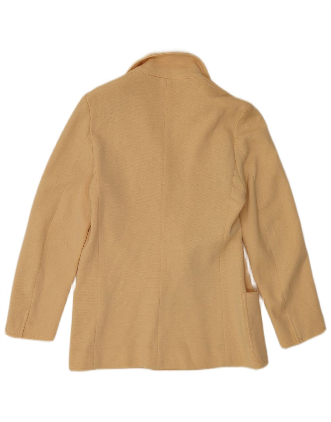 Chaqueta tipo blazer de punto con doble botonadura para mujer Gibi IT 44 Lana beige mediana