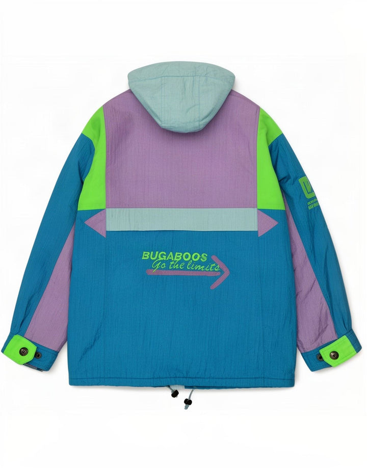 Chaqueta de esquí con estampado gráfico para hombre Elho IT 50 Large Blue Colourblock Poliamida