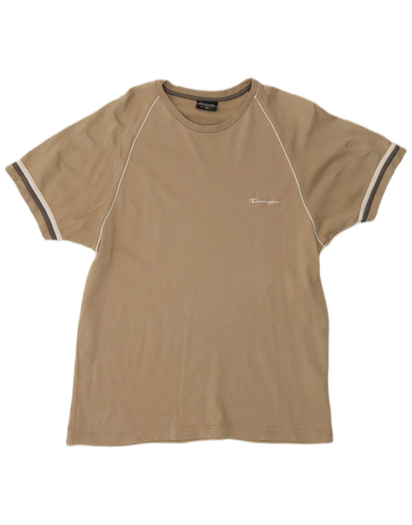 Champion Camiseta Hombre Top XL Beige Algodón