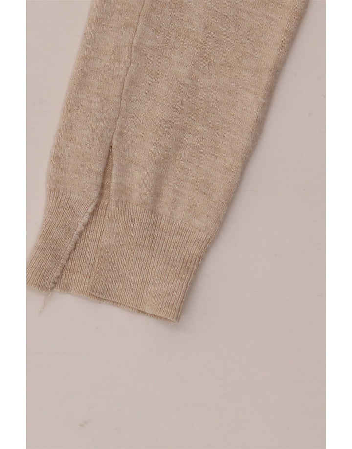 Marks & Spencer Cárdigan para Mujer UK 10 Small Viscosa Beige