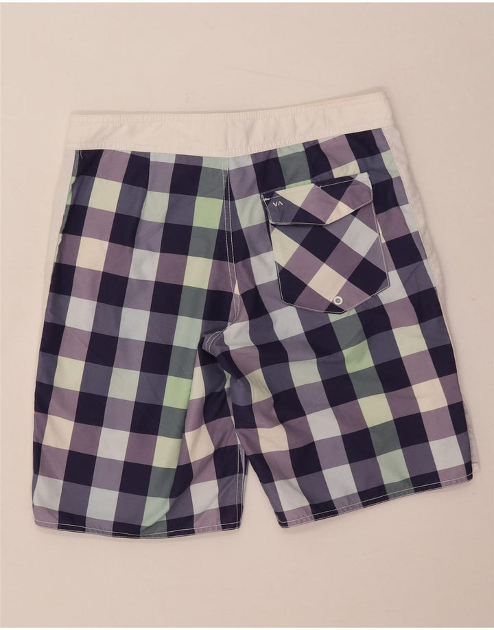 RVCA Bañador Hombre Mediano Vichy Multicolor Poliéster