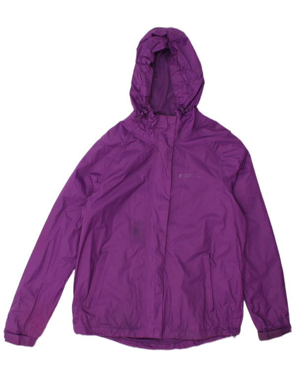 Chaqueta impermeable con capucha para mujer Mountain Warehouse UK 42 Medium Nylon morado