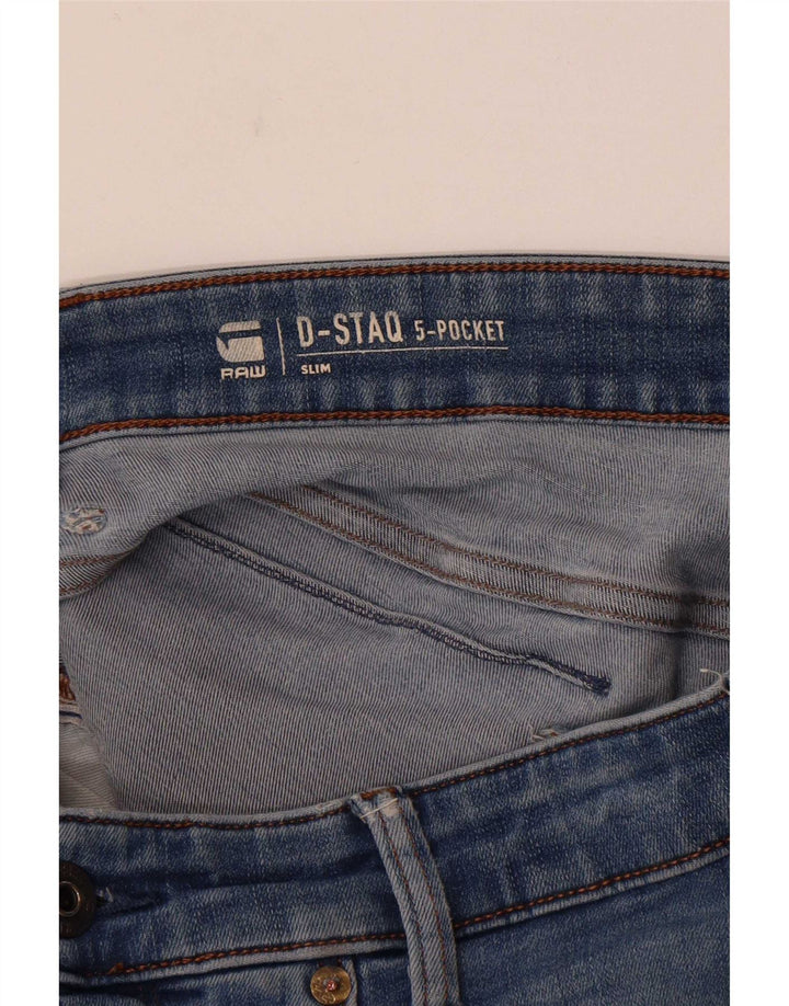 Vaqueros ajustados para hombre G-Star W30 L30 Azul
