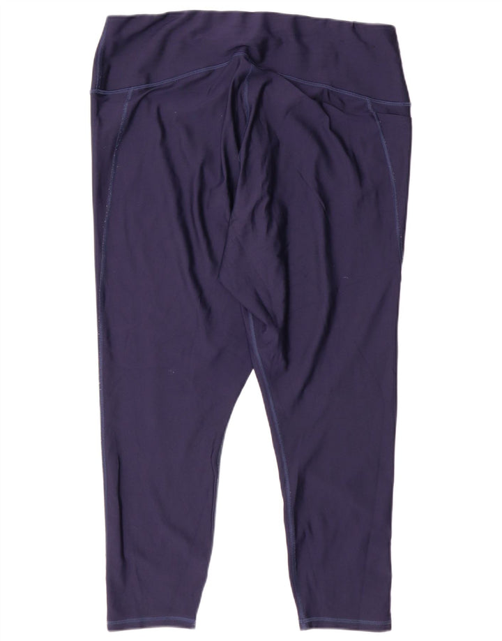 Under Armour Leggings Capri de compresión para Mujer UK 20 2XL Azul Marino Deportes