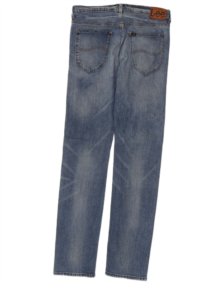 LEE Hombre Daren Slim Jeans W33 L36 Algodón Azul