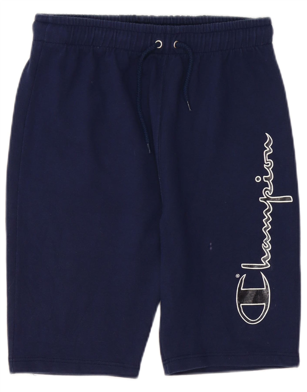 Champion Shorts deportivos gráficos para hombre Algodón azul marino mediano