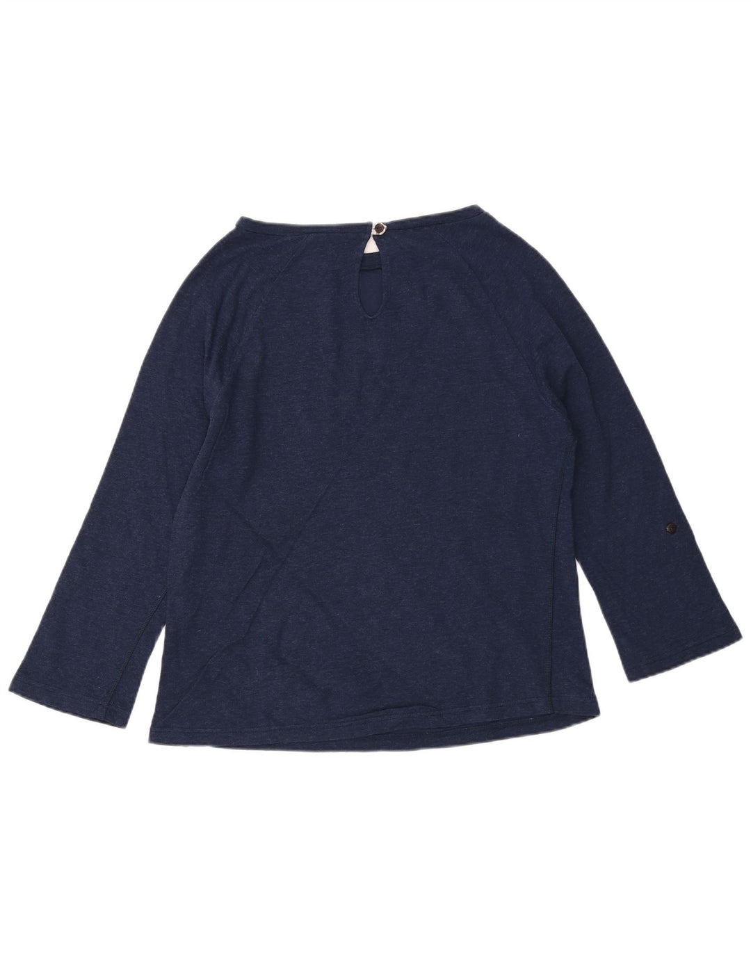 WOOLRICH Camiseta de manga larga para mujer UK 46 Grande Azul marino