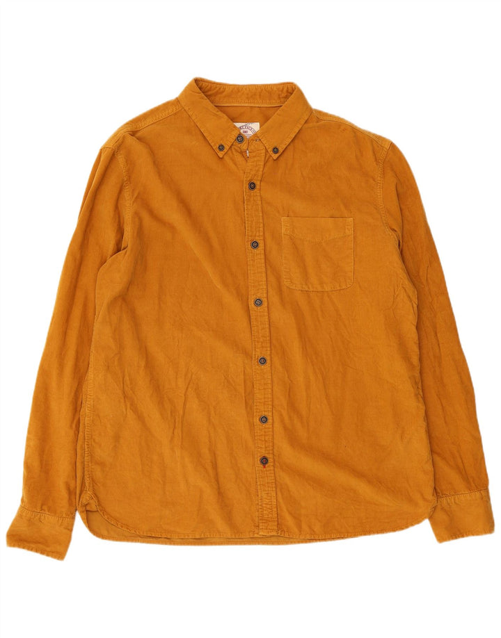 Camisa de pana para hombre Fat Face Algodón beige grande