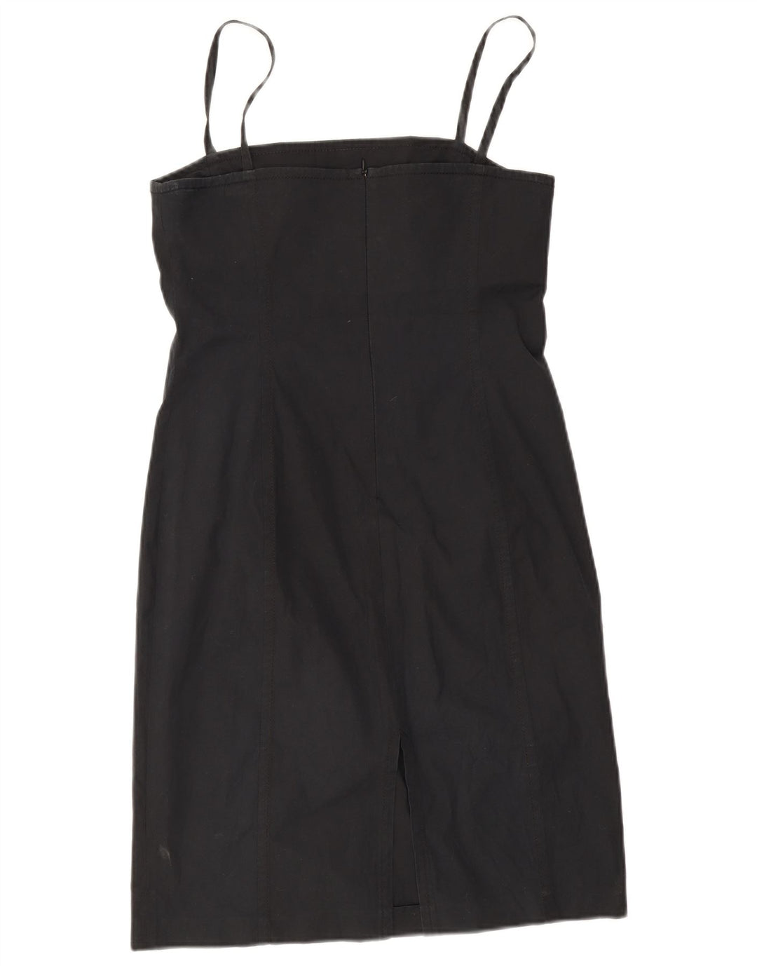 Colombo Vestido de verano para mujer IT 46 Grande Algodón negro