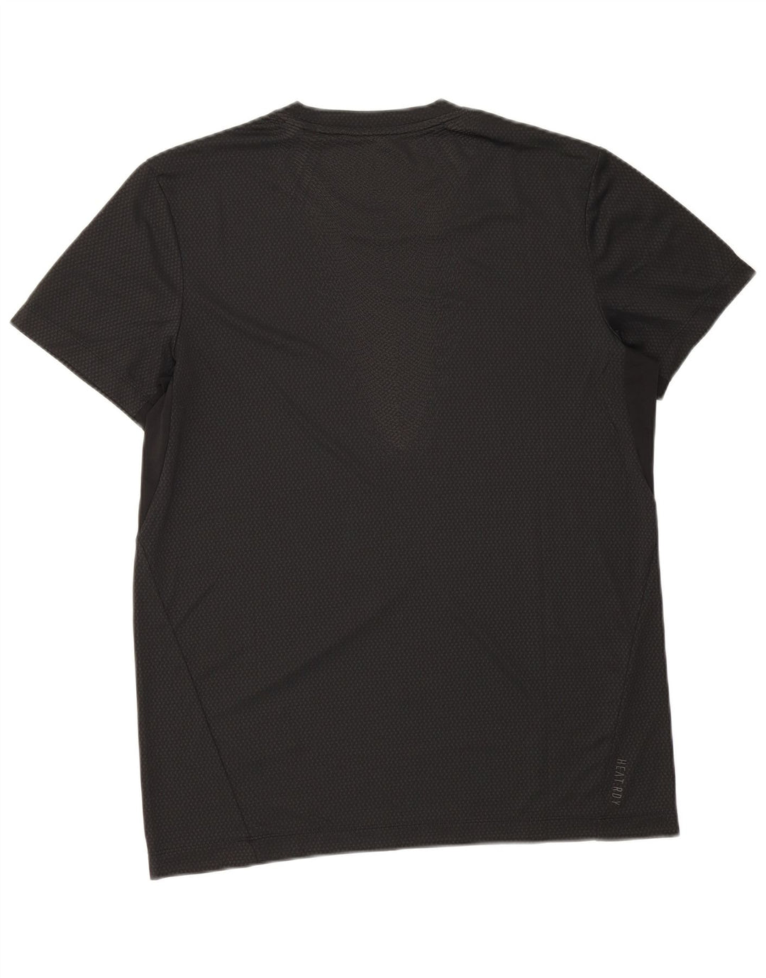 Adidas - Camiseta para hombre, talla grande, poliéster con manchas negras
