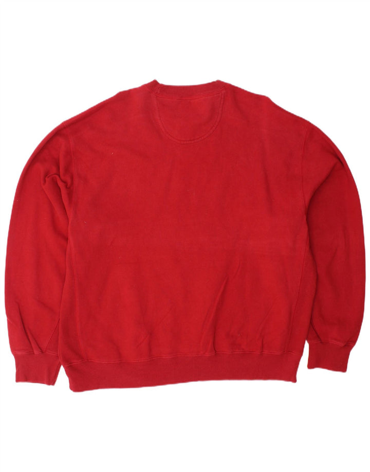 IZOD Sudadera Hombre Jumper XL Algodón Rojo