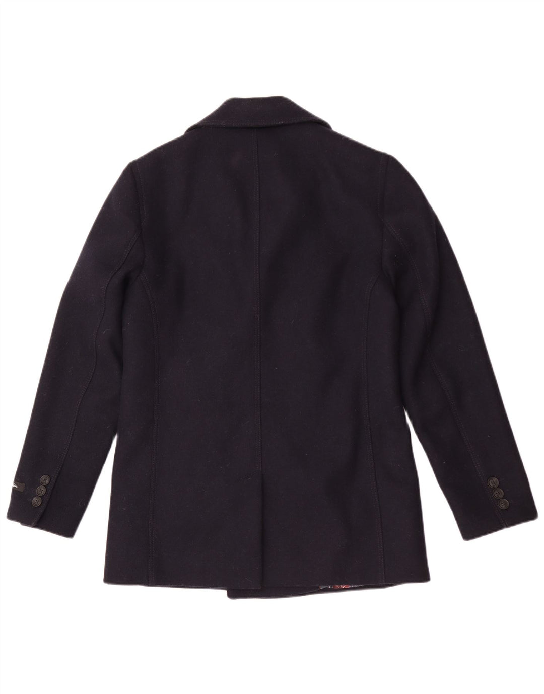 Ted Baker - Chaquetón para hombre, talla 2, talla pequeña, lana azul marino