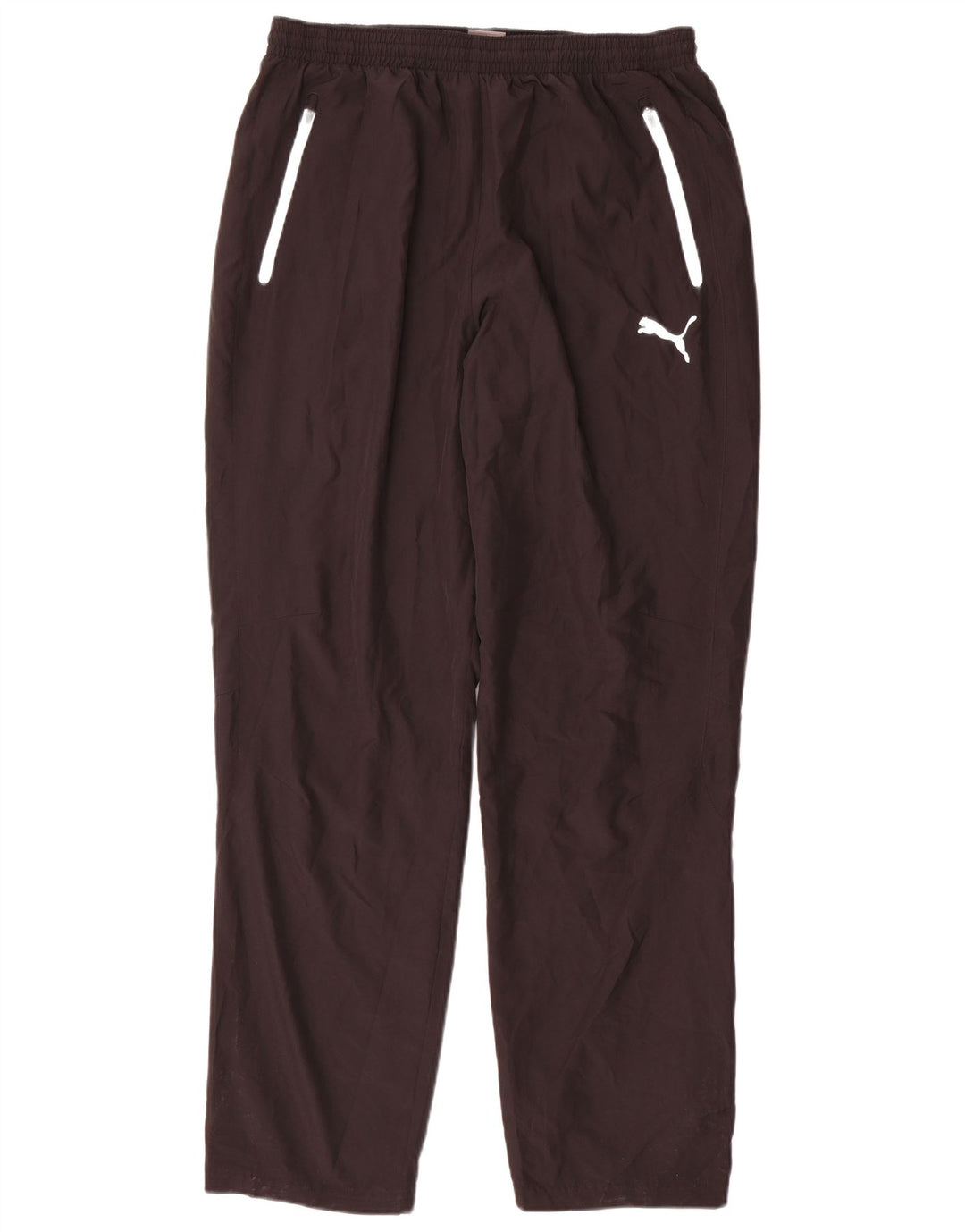 PUMA Pantalones de chándal para hombre, talla grande, poliéster negro