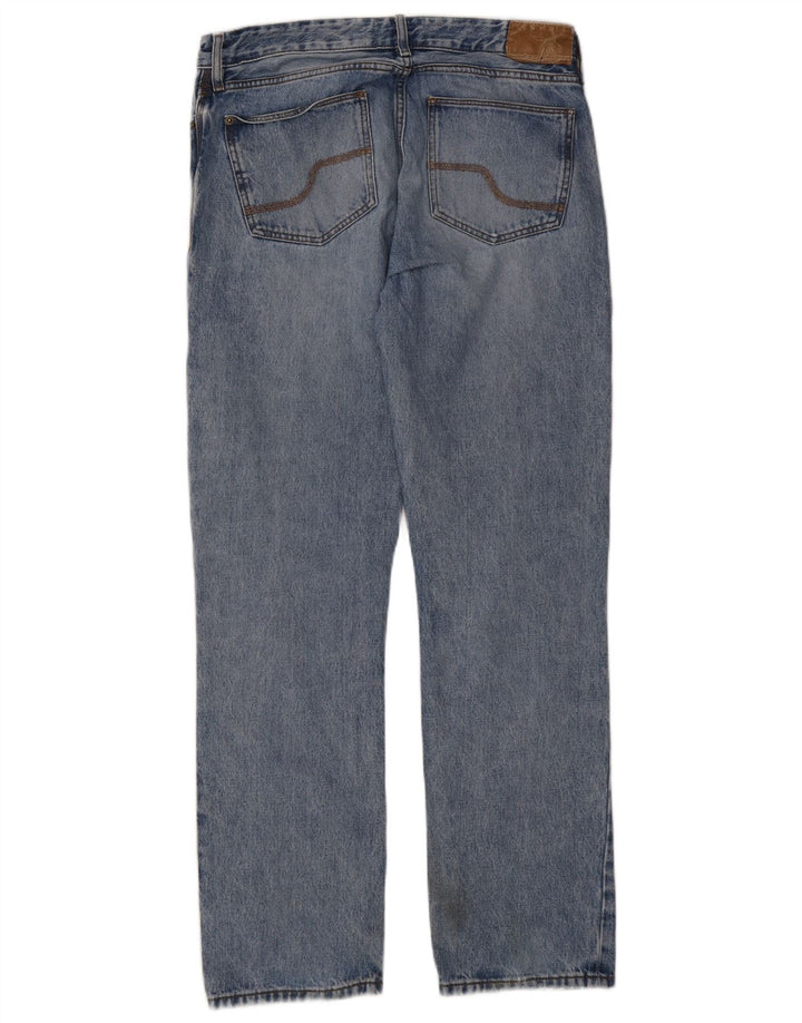 Vaqueros rectos desgastados para hombre de Fat Face W30 L34 Algodón azul