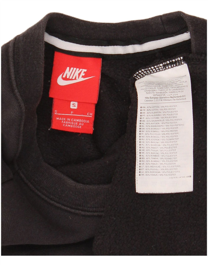 Nike Hombre Sudadera Jumper Small Negro Algodón