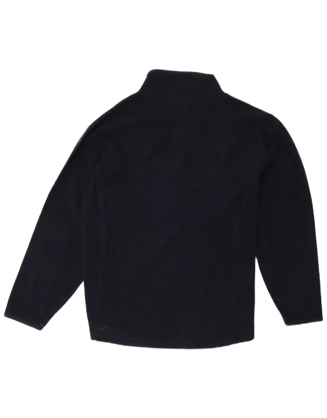 Fila Jersey de forro polar con cuello y cremallera para hombre Poliéster azul marino mediano