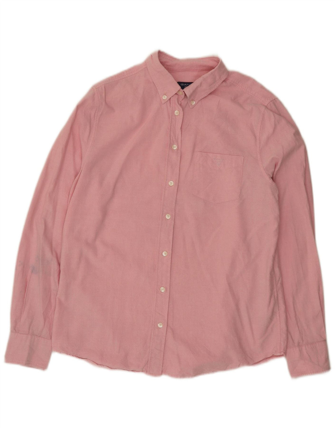 Camisa Gant Mujer UK 44 Grande Algodón Rosa