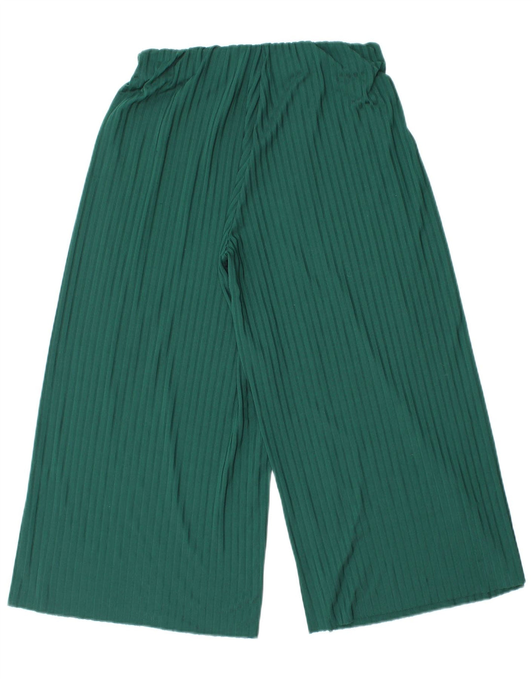 Zara Mujer Pantalones Capri Pequeño W26 L22 Verde