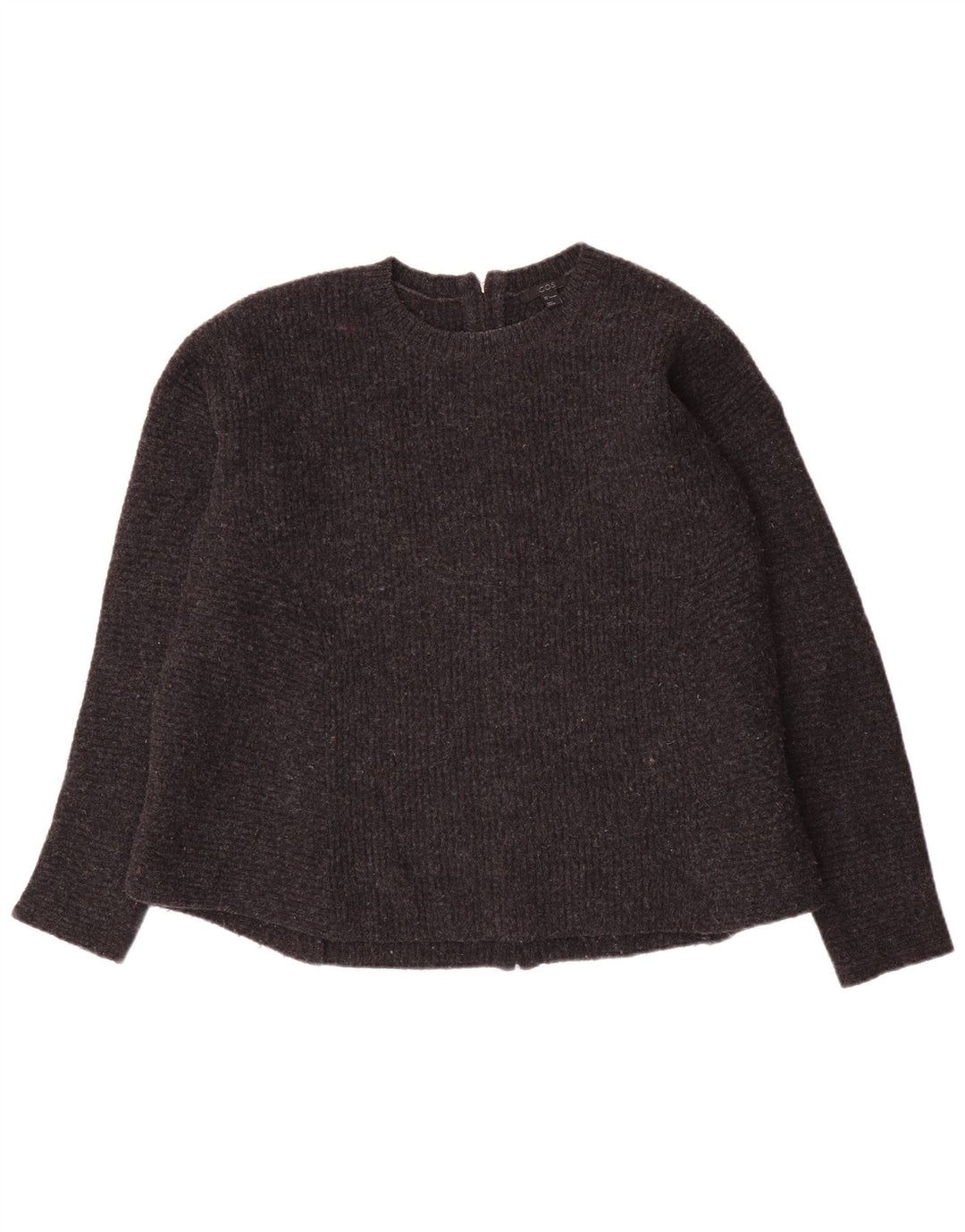 Cos Suéter tipo cárdigan para mujer Reino Unido 16 Lana gris grande