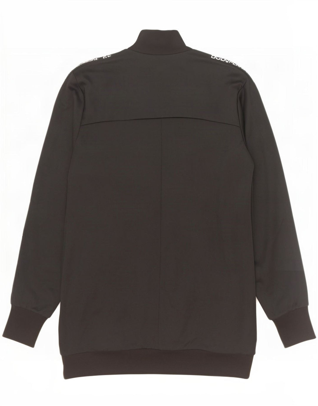 Diadora Chaqueta superior de chándal con gráfico para mujer UK 40 Mediano Poliéster negro