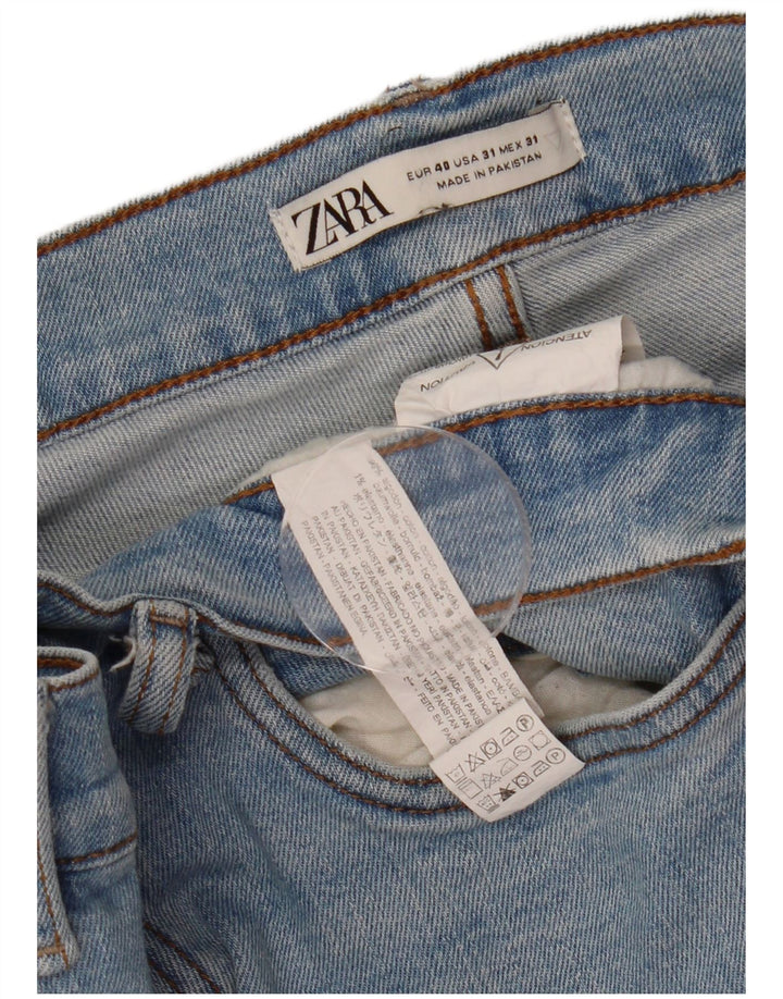 Zara Mens Slim Jeans EU 40 Medium W31 L30 Algodón Azul